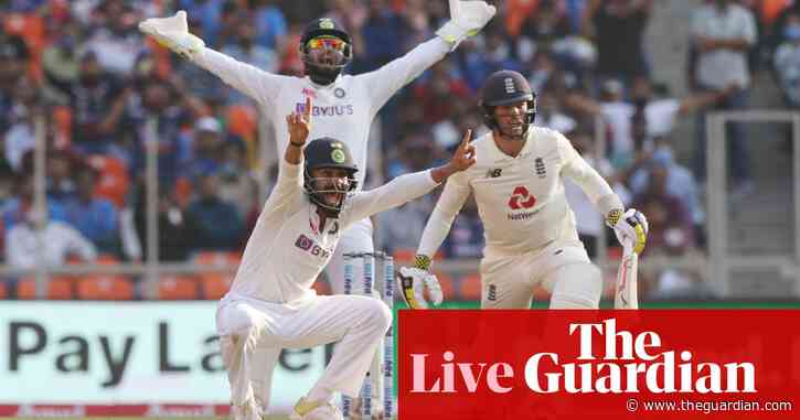 India skittle England for 112: third Test, day one – live!