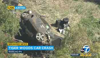 Tiger Woods seriously injured in crash on steep LA-area road