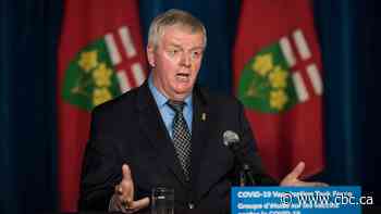 Retired general Rick Hillier provides a vaccine update at Queen's Park