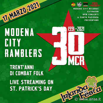 Modena City Ramblers festeggiano trent'anni carriera - Agenzia ANSA