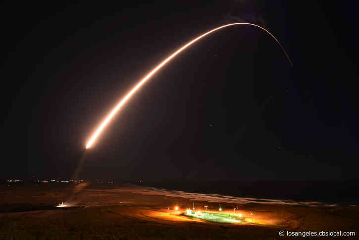 First Missile Test Launch From Vandenberg Air Force Base This Year Is Successful