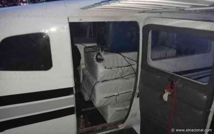 Hallaron 460 panelas de cocaína en una avioneta en Apure