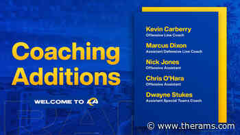 Rams finalize 2021 coaching staff - therams.com