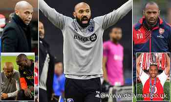 Thierry Henry: Arsenal legend won it all but his coaching career has been far from smooth - Daily Mail