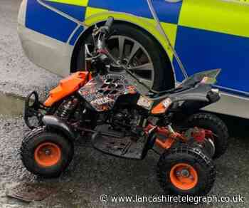 Police rules on quad bikes and off-road bikes