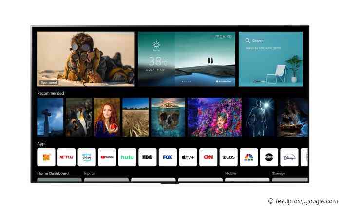 LG is licensing its webOS TV platform to other companies