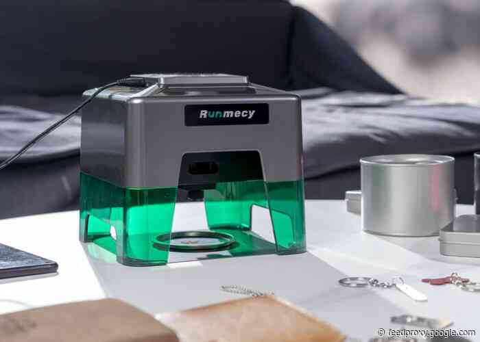 Runmecy 5w desktop laser engraver from $299 (50% discount) via Kickstarter