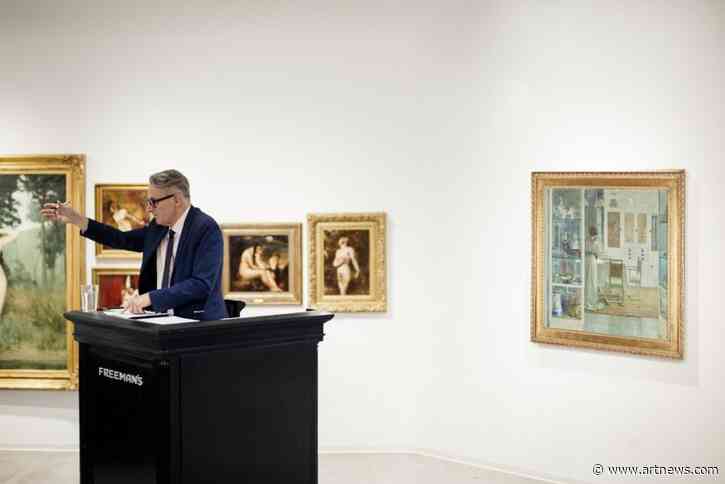 Vienna Secession Painting, Long Thought to Be Lost, Sets a Record at Auction