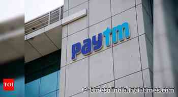 US-based Indian entrepreneur claims big stake in Paytm parent - Times of India