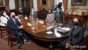 Harris holds first meeting in ceremonial office with CBC members
