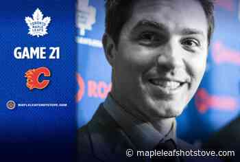 Toronto Maple Leafs vs. Calgary Flames – Game #21 Preview, Projected Lines & TV Info - Maple Leafs Hot Stove