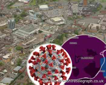 Burnley has the lowest coronavirus infection rate in East Lancashire