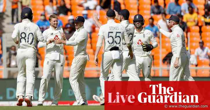 India all out for 145 v England: third Test, day two – live!