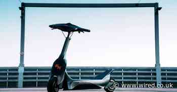 This bizarre electric racing scooter goes as fast as a car