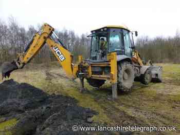 Huncoat residents left 'horrified' after JCBs start ripping up land causing devastating damage