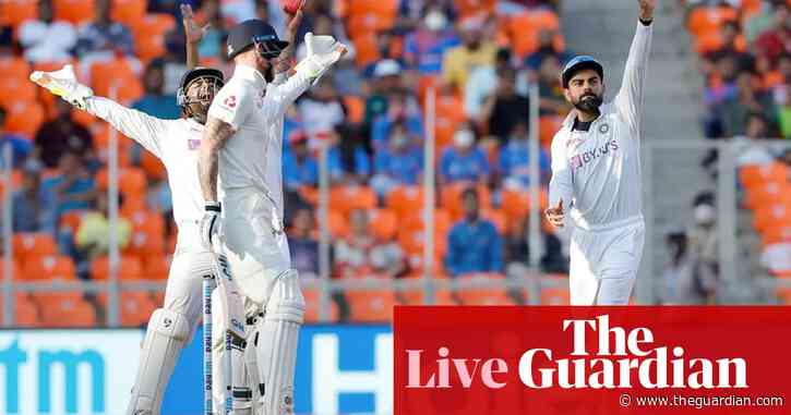 India chase 49 to win after latest England collapse: third Test, day two – live!