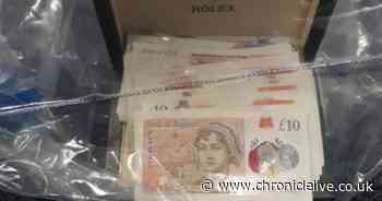 Drugs, cash and machetes seized after police spot 'suspicious' car