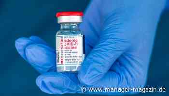 Modernas Umsatz mit Impfstoff explodiert