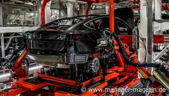Tesla stoppt Model-3-Produktion für zwei Wochen