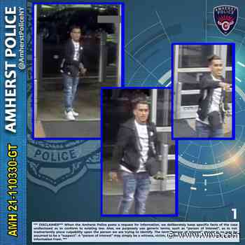 Amherst police looking to ID man seen on surveillance video