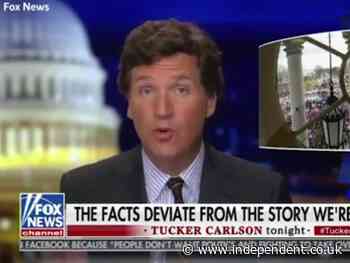 Tucker Carlson condemned for bizarre comparison between George Floyd’s death, BLM and Capitol riot