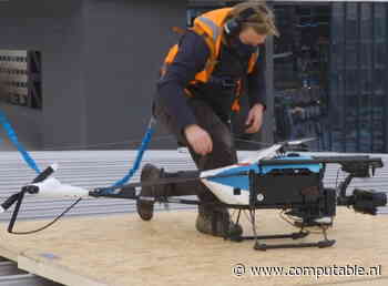 NS zet drone in om stations 3d in kaart te brengen