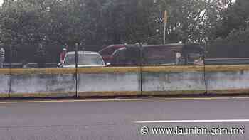 Carambola en la autopista México-Cuernavaca - Unión de Morelos