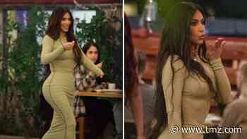Kim Kardashian Enjoys Stylish Night Out After Filing for Divorce