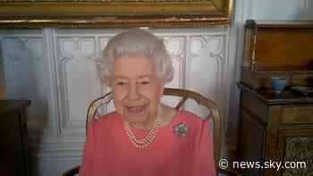 COVID-19: Queen urges people unsure about coronavirus jab to get vaccinated - Sky News