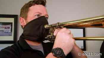 Wake County man designs masks for musicians, school bands in effort to reduce COVID-19 spread