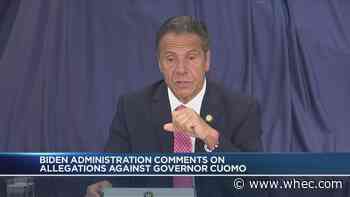 Biden administration weighs in on sexual harassment allegations against Cuomo