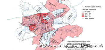 Warrington's five remaining COVID-19 hot spots revealed as downward trend continues - Gary Skentelbery