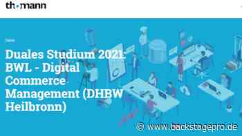 Duales Studium bei Thomann: 'BWL Digital Commerce Management' - Backstage PRO