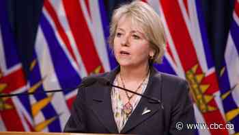 B.C.'s top doctor 'taken aback' by criticism of her comments on police reform