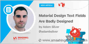 Material Design Text Fields Are Badly Designed