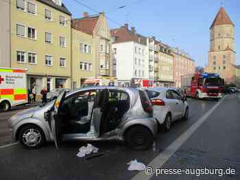 Augsburg | Sechs Verletzte bei Unfall mit Linienbus in der Jakobervorstadt - Presse Augsburg