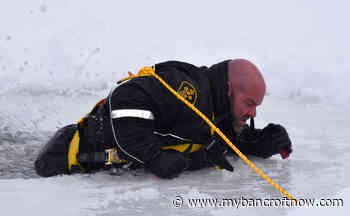 OPP Demonstrate Dangers Of Falling Through Ice - mybancroftnow.com