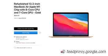 Apple begins selling first refurbished M1 MacBook Airs, save up to $250