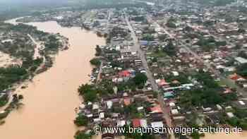 Überschwemmungen in Brasilien nach starkem Regen