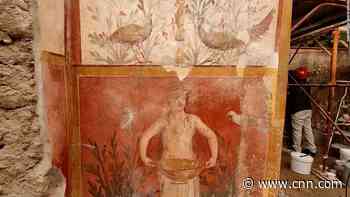 See spectacular newly restored frescoes in Pompeii