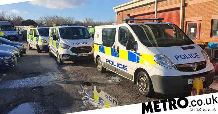 Teens who threw mud at police van made to clean vehicles with toothbrushes