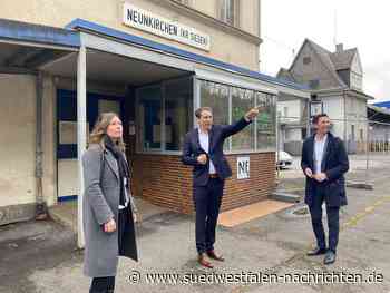 Bahnhof-Umgestaltung: Landrat besuchte Neunkirchen | Neunkirchen - Südwestfalen Nachrichten | Am Puls der Heimat.