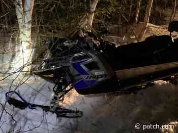 Rhode Island Snowmobiler Crashes Into Several Trees In Plymouth - Patch.com