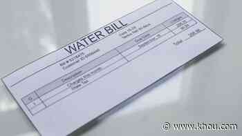 You may get a massive water bill. The city of Houston says to ignore it. - KHOU.com