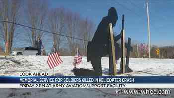 LIVE: Memorial service for 3 guardsmen killed in helicopter crash