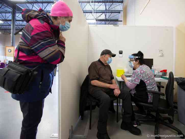 Quebec opens vaccination appointments for 75+ in Montreal ...