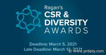 Don’t miss next Friday’s CSR & Diversity Awards entry deadline