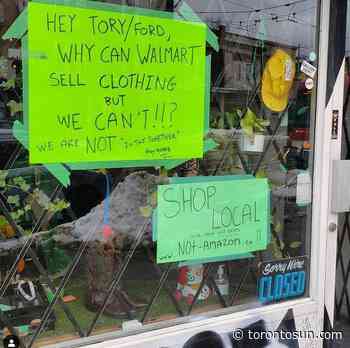 'NOT IN THIS TOGETHER ANYMORE': Small biz frustration boils over in T.O. - Toronto Sun