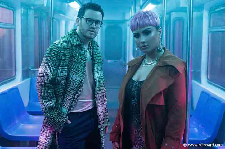 Demi Lovato and Sam Fischer Met For the First Time on Set of ‘What Other People Say’ Video