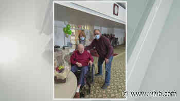 Families visit with loved ones in nursing homes for the first time in months